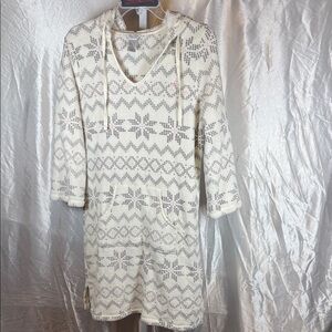 Nautica White and Gray Sleepwear